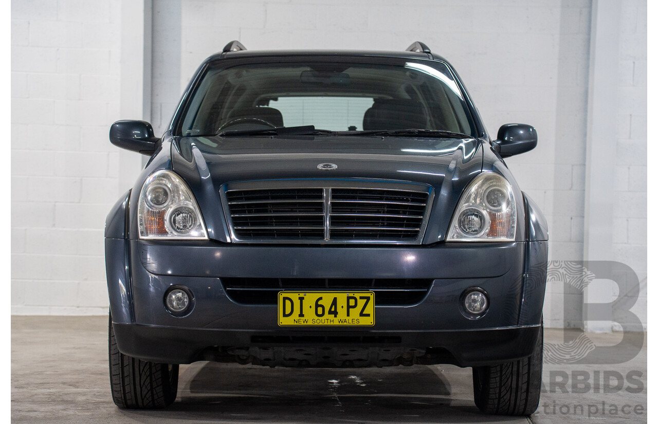 7/2008 Ssangyong Rexton II Rx270 XVT SPR Y200 MY08 4d Wagon Cyber Grey Turbo Diesel 2.7L