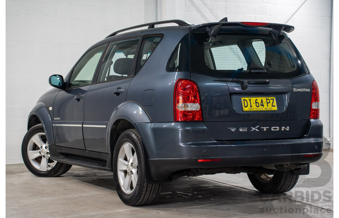 7/2008 Ssangyong Rexton II Rx270 XVT SPR Y200 MY08 4d Wagon Cyber Grey Turbo Diesel 2.7L