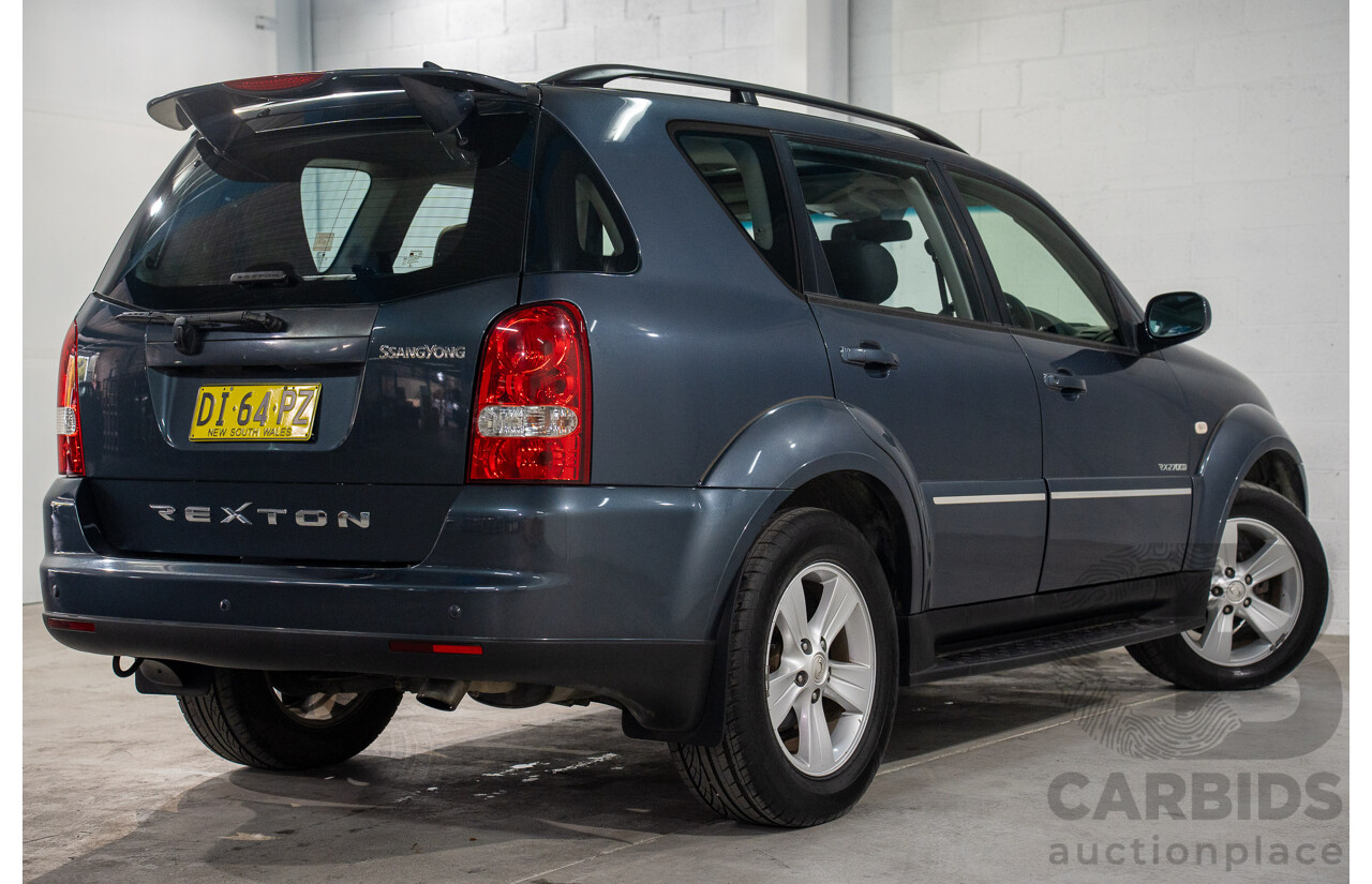 7/2008 Ssangyong Rexton II Rx270 XVT SPR Y200 MY08 4d Wagon Cyber Grey Turbo Diesel 2.7L