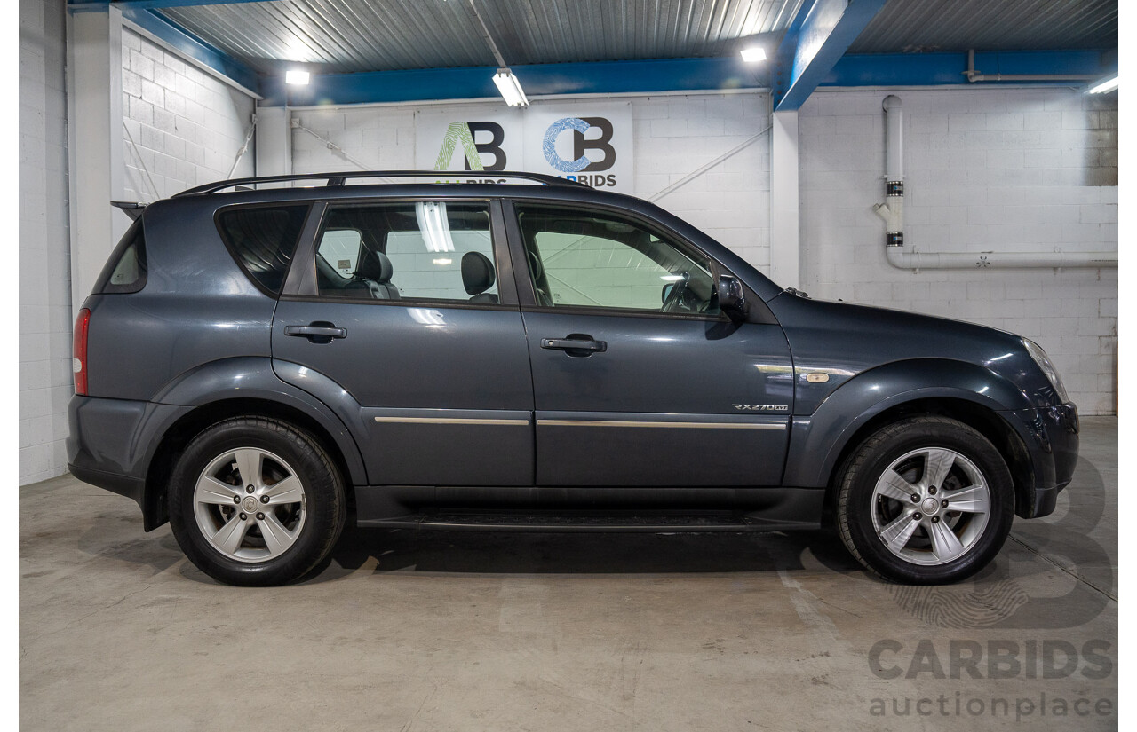 7/2008 Ssangyong Rexton II Rx270 XVT SPR Y200 MY08 4d Wagon Cyber Grey Turbo Diesel 2.7L