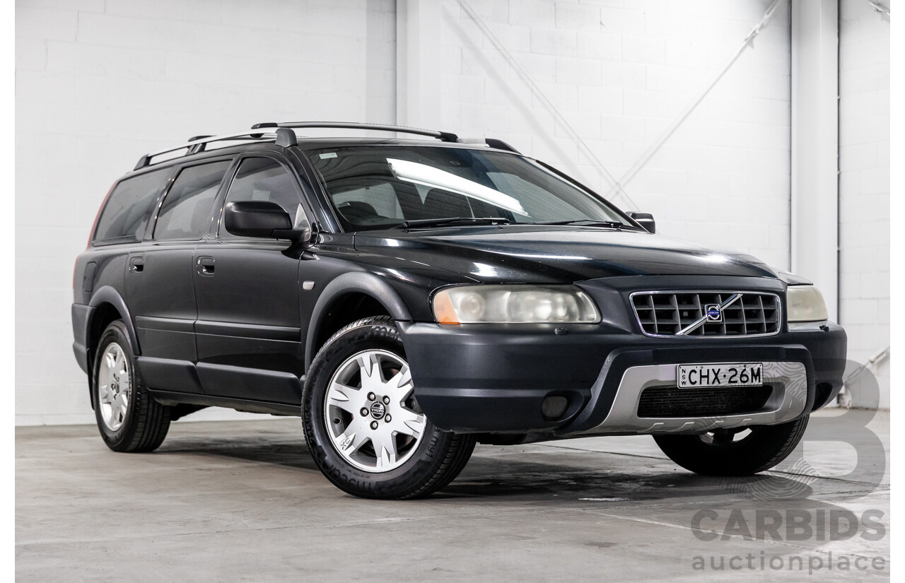 8/2005 Volvo XC70 SE (AWD) MY06 4d Wagon Black Stone Turbo 2.5L