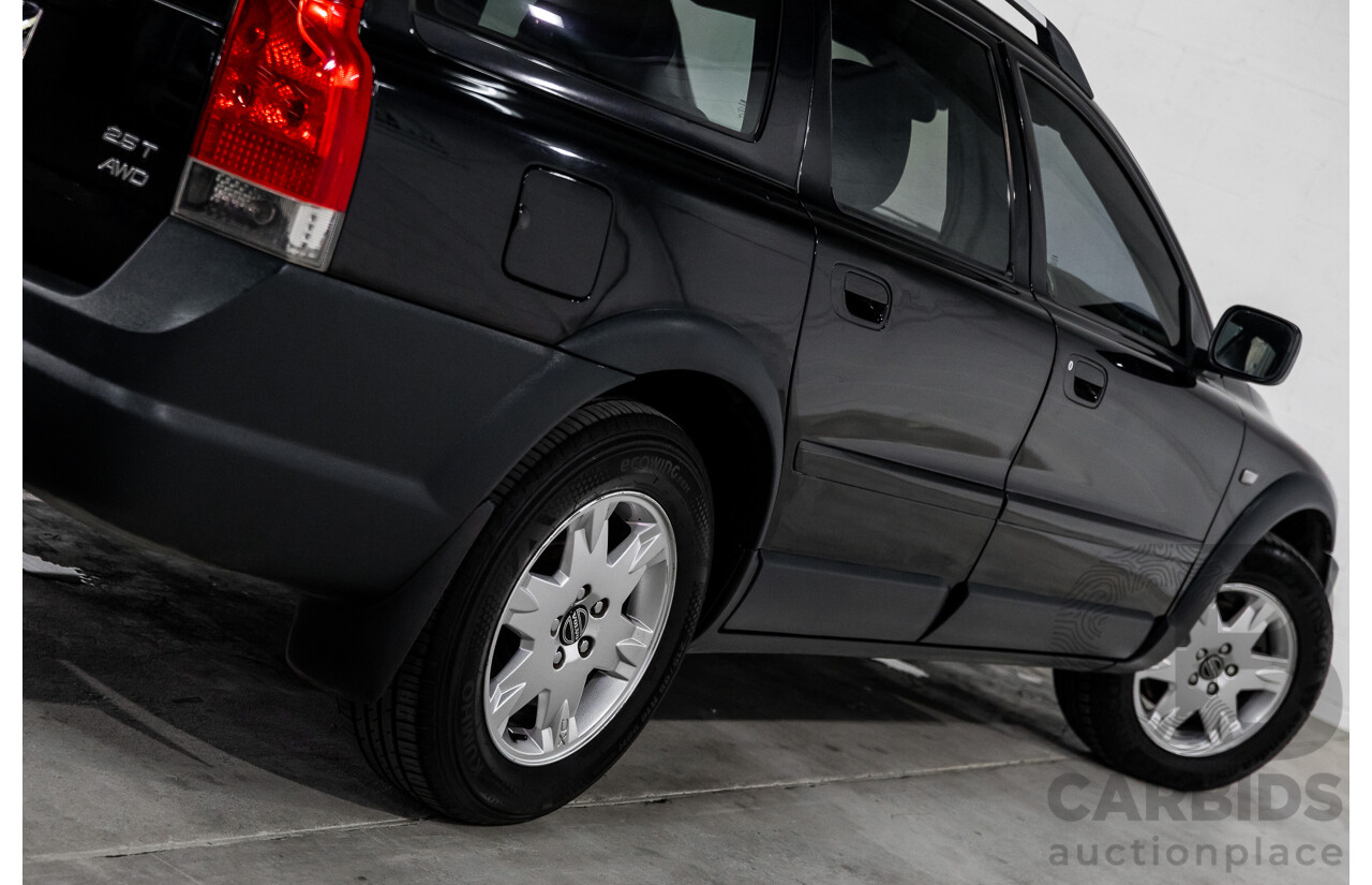 8/2005 Volvo XC70 SE (AWD) MY06 4d Wagon Black Stone Turbo 2.5L