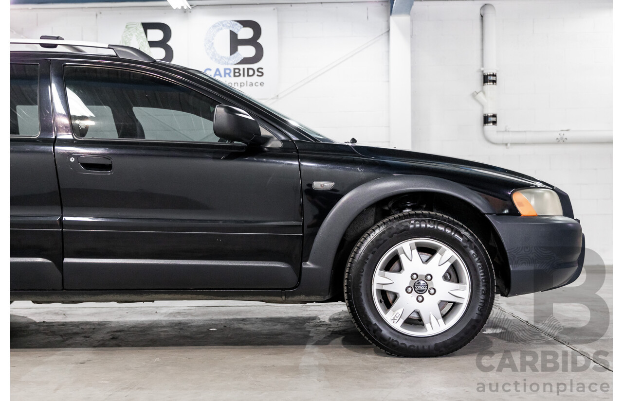 8/2005 Volvo XC70 SE (AWD) MY06 4d Wagon Black Stone Turbo 2.5L