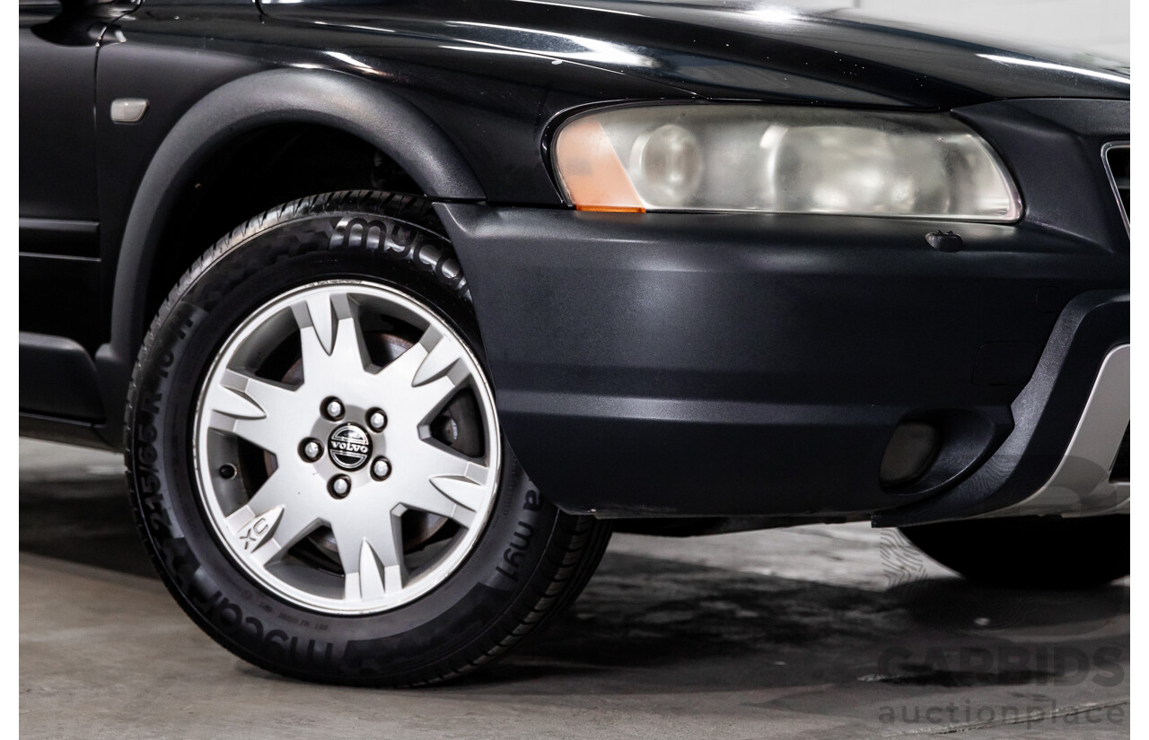 8/2005 Volvo XC70 SE (AWD) MY06 4d Wagon Black Stone Turbo 2.5L