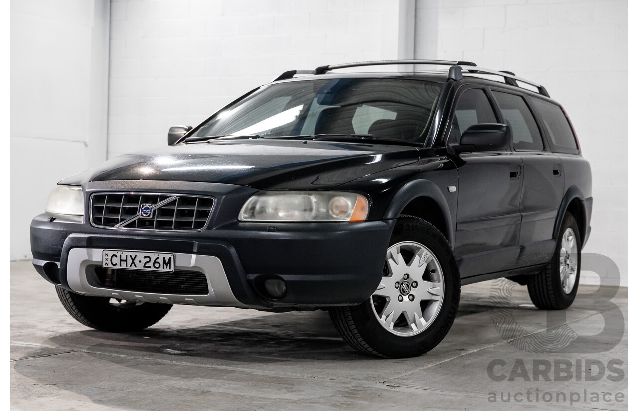 8/2005 Volvo XC70 SE (AWD) MY06 4d Wagon Black Stone Turbo 2.5L