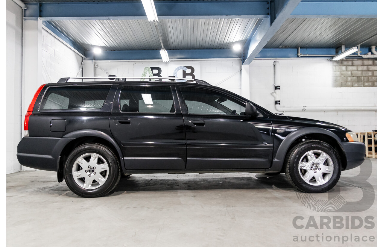 8/2005 Volvo XC70 SE (AWD) MY06 4d Wagon Black Stone Turbo 2.5L