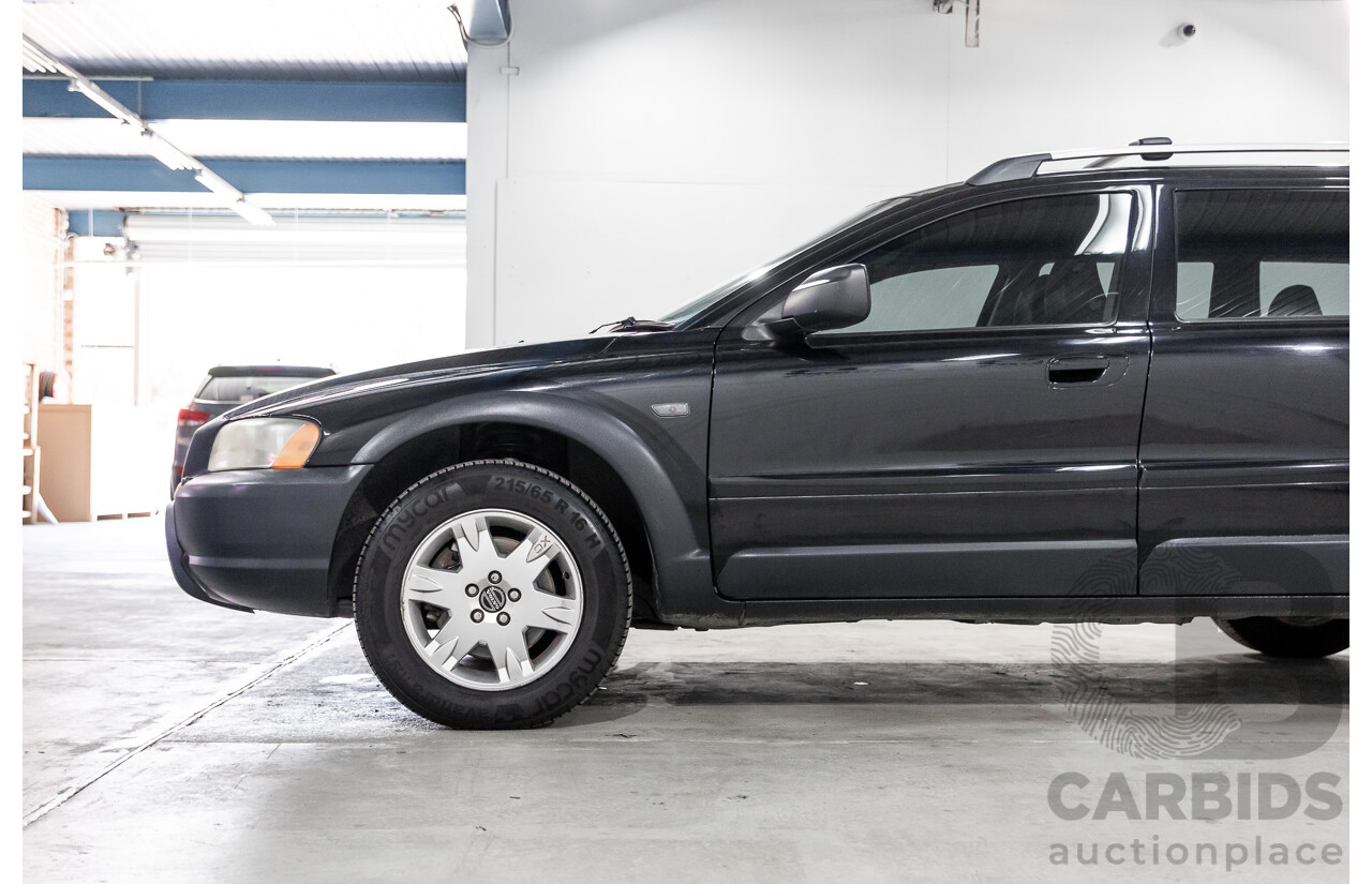 8/2005 Volvo XC70 SE (AWD) MY06 4d Wagon Black Stone Turbo 2.5L