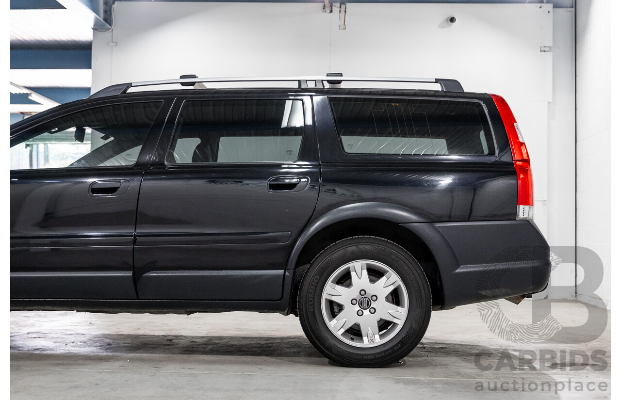 8/2005 Volvo XC70 SE (AWD) MY06 4d Wagon Black Stone Turbo 2.5L