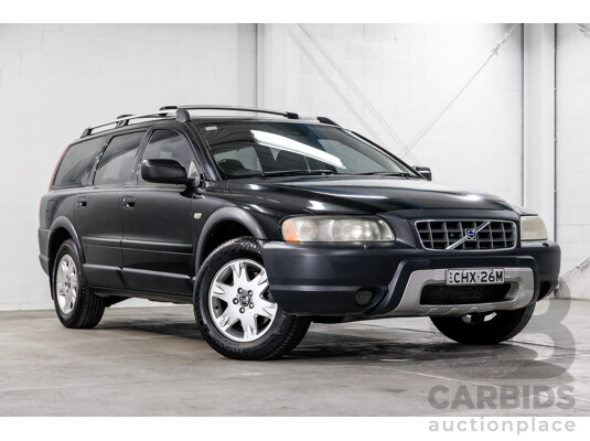 8/2005 Volvo XC70 SE (AWD) MY06 4d Wagon Black Stone Turbo 2.5L