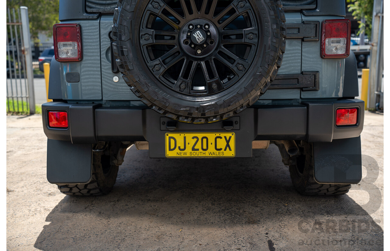 4/2014 Jeep Wrangler Unlimited Sport (4x4) JK MY13 4d Hardtop Anvil Grey V6 3.6L