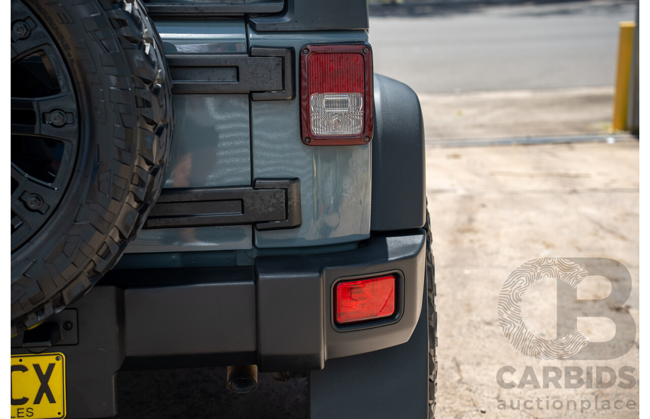 4/2014 Jeep Wrangler Unlimited Sport (4x4) JK MY13 4d Hardtop Anvil Grey V6 3.6L