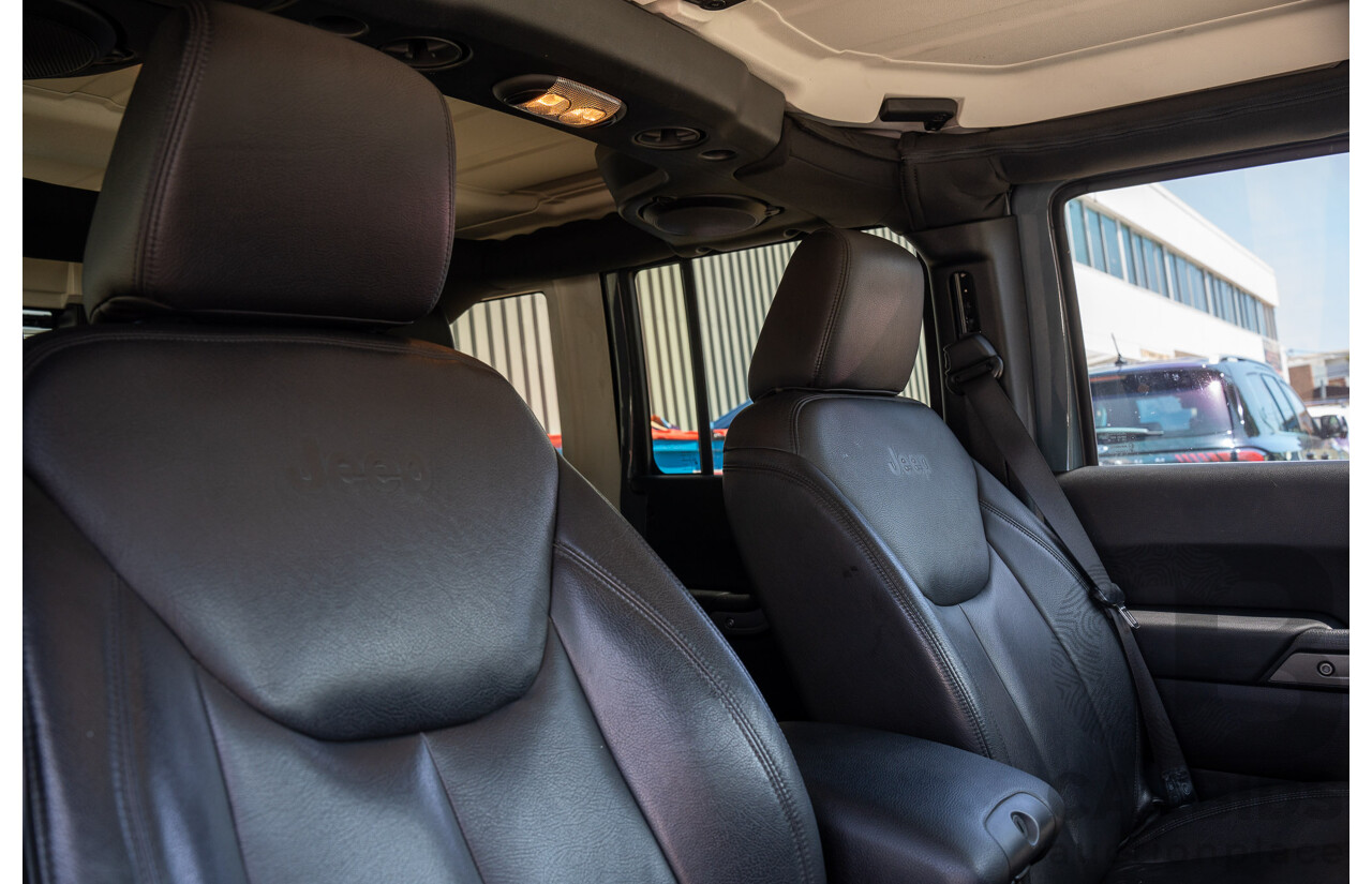 4/2014 Jeep Wrangler Unlimited Sport (4x4) JK MY13 4d Hardtop Anvil Grey V6 3.6L