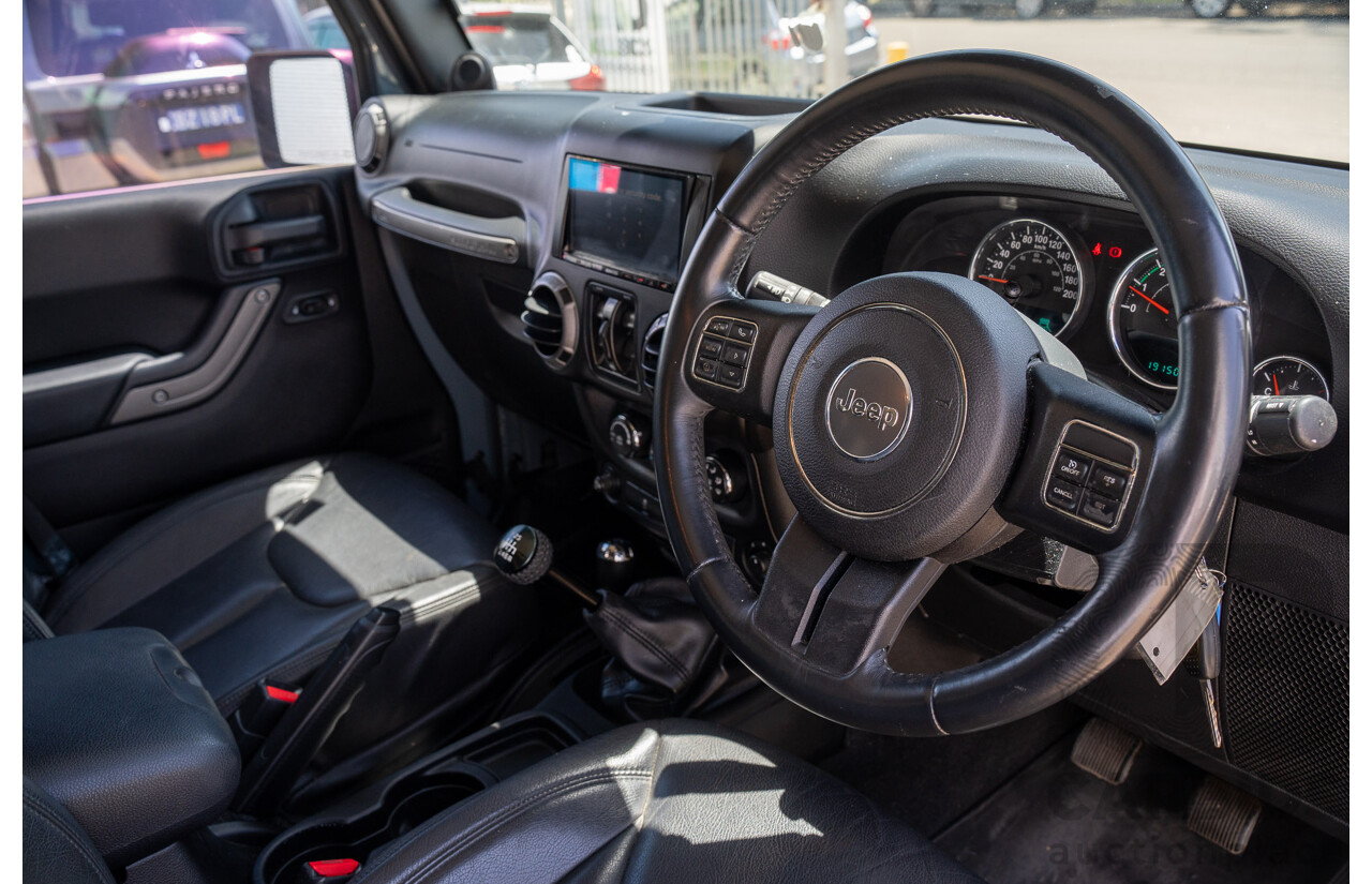 4/2014 Jeep Wrangler Unlimited Sport (4x4) JK MY13 4d Hardtop Anvil Grey V6 3.6L