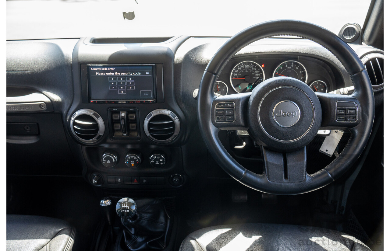 4/2014 Jeep Wrangler Unlimited Sport (4x4) JK MY13 4d Hardtop Anvil Grey V6 3.6L