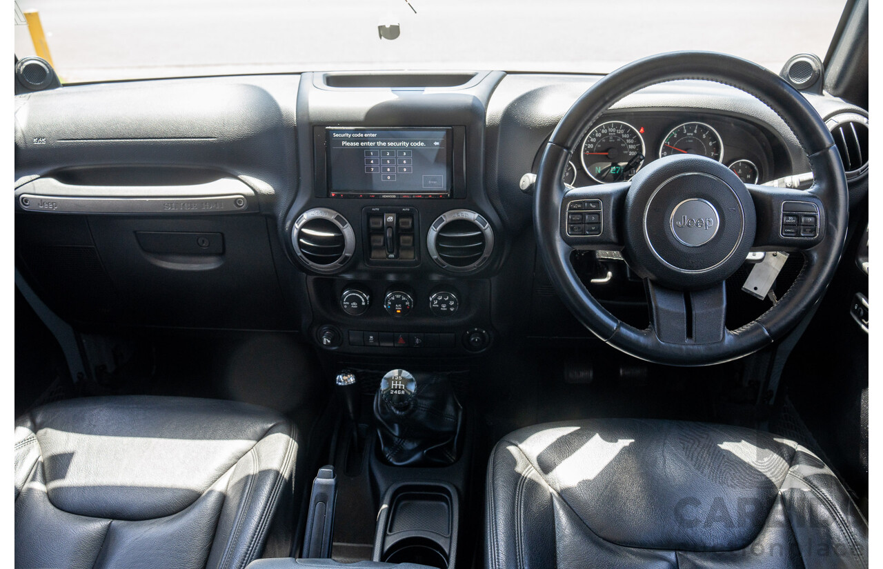 4/2014 Jeep Wrangler Unlimited Sport (4x4) JK MY13 4d Hardtop Anvil Grey V6 3.6L