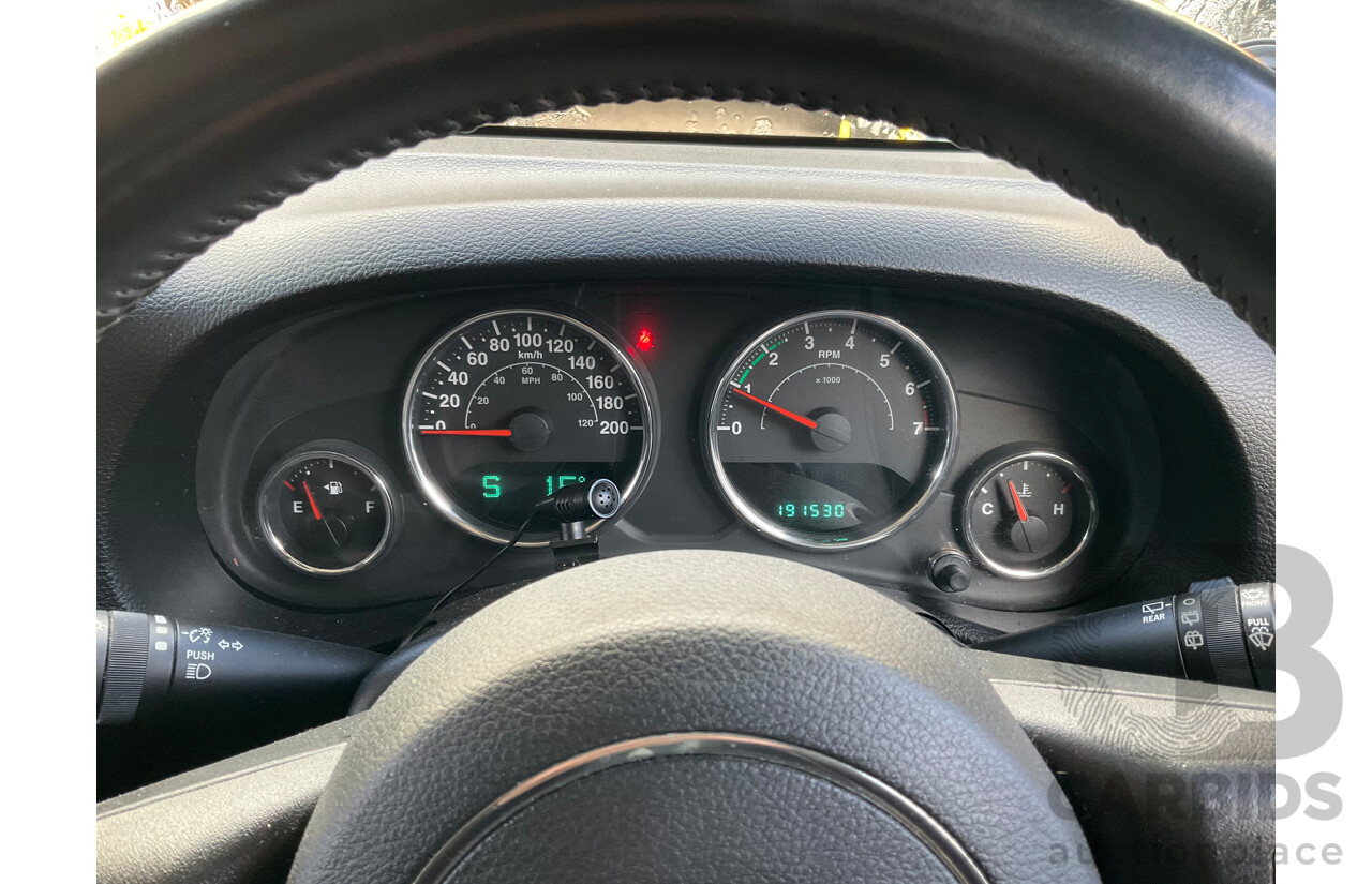 4/2014 Jeep Wrangler Unlimited Sport (4x4) JK MY13 4d Hardtop Anvil Grey V6 3.6L