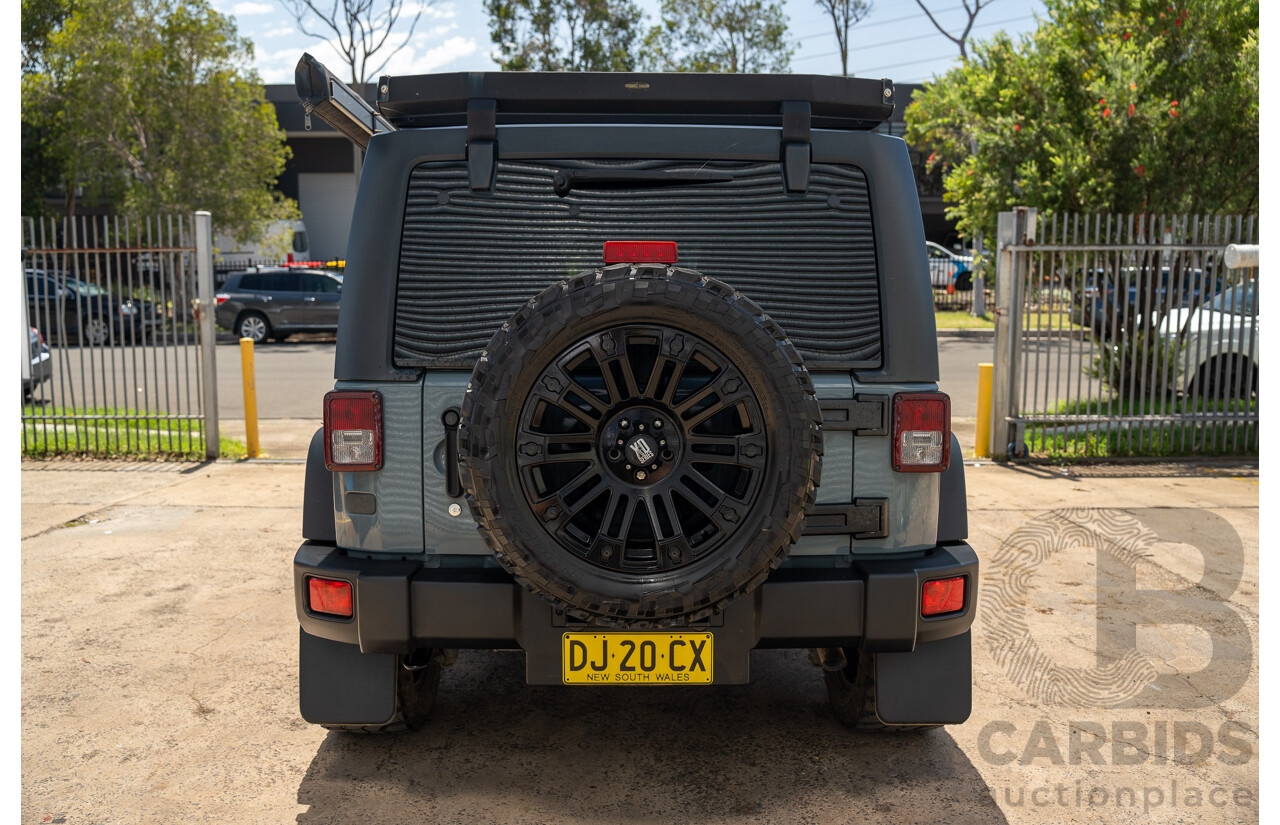 4/2014 Jeep Wrangler Unlimited Sport (4x4) JK MY13 4d Hardtop Anvil Grey V6 3.6L