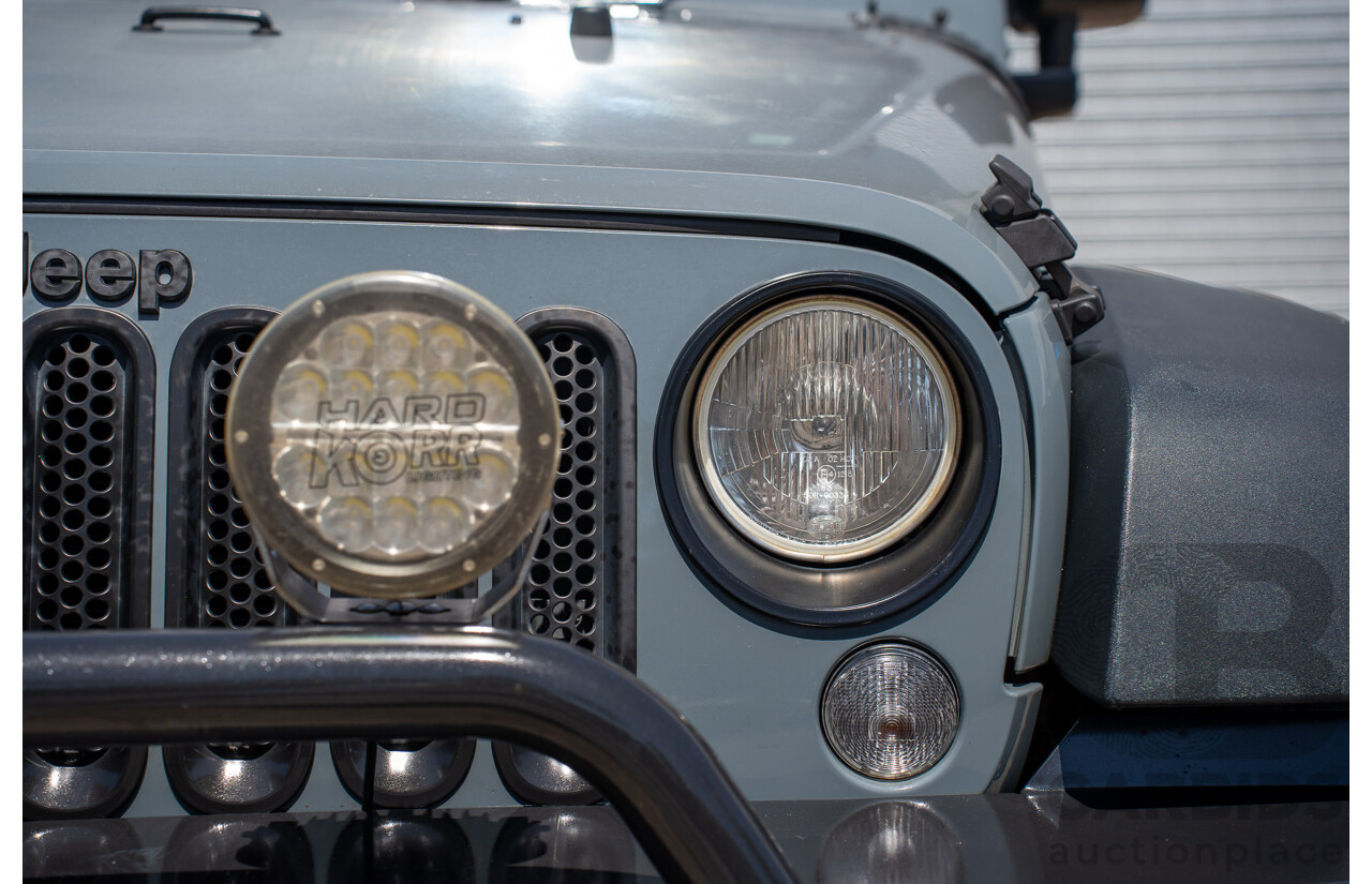 4/2014 Jeep Wrangler Unlimited Sport (4x4) JK MY13 4d Hardtop Anvil Grey V6 3.6L