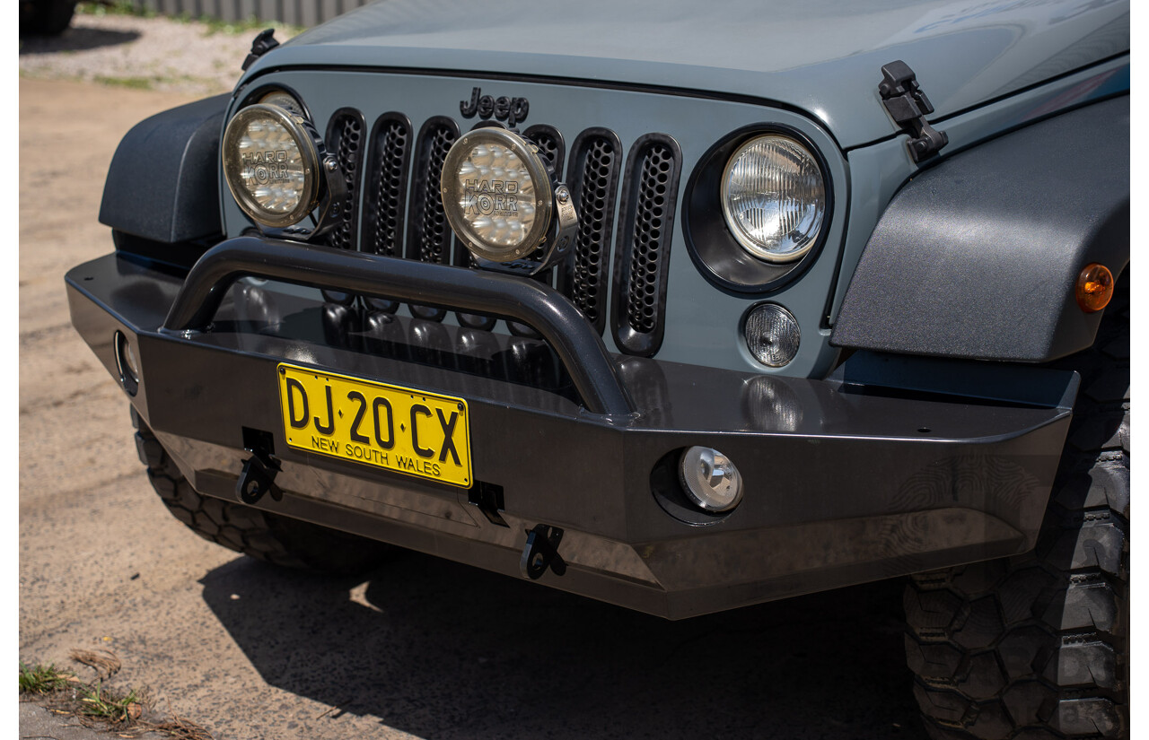4/2014 Jeep Wrangler Unlimited Sport (4x4) JK MY13 4d Hardtop Anvil Grey V6 3.6L