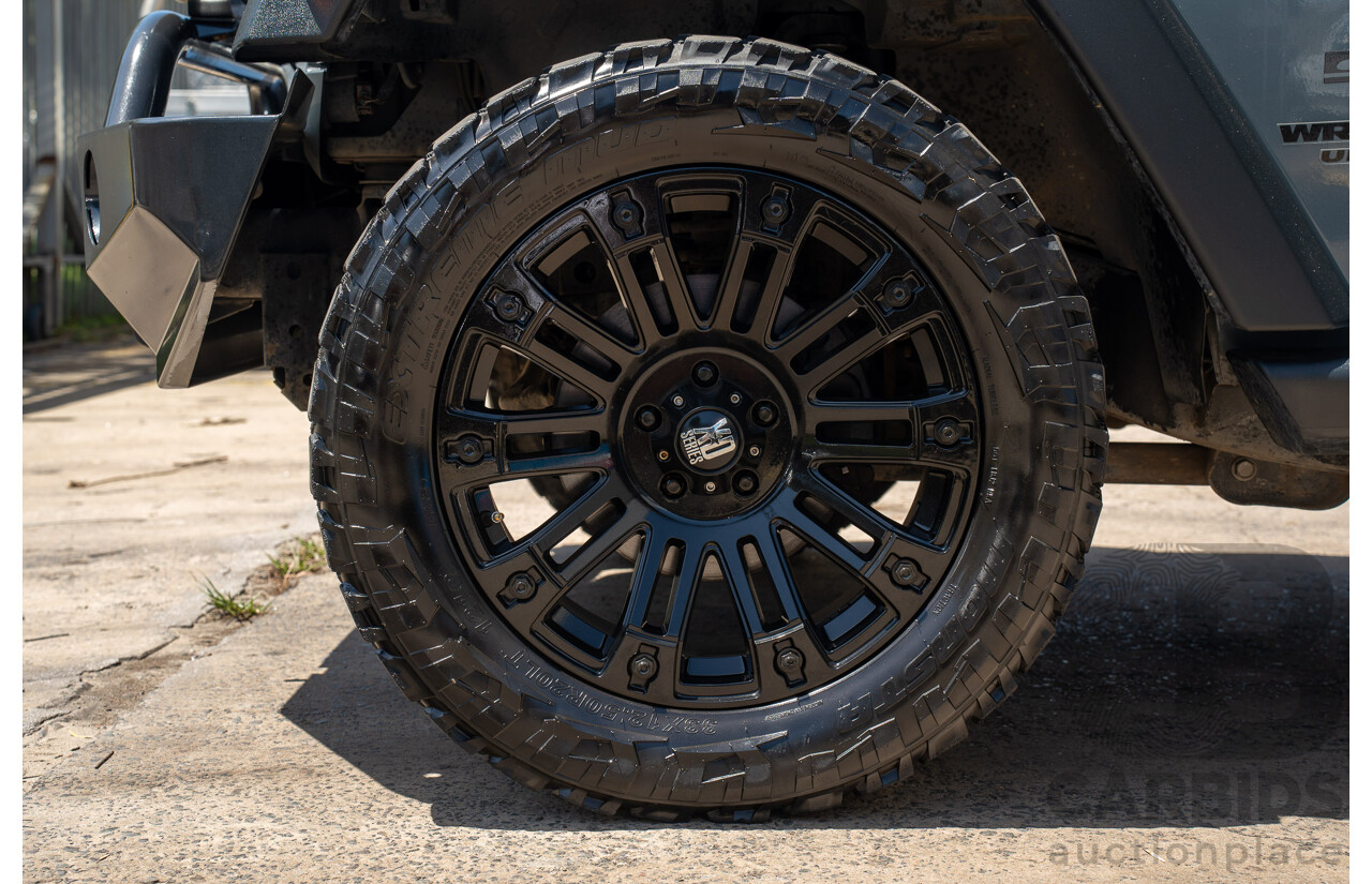 4/2014 Jeep Wrangler Unlimited Sport (4x4) JK MY13 4d Hardtop Anvil Grey V6 3.6L