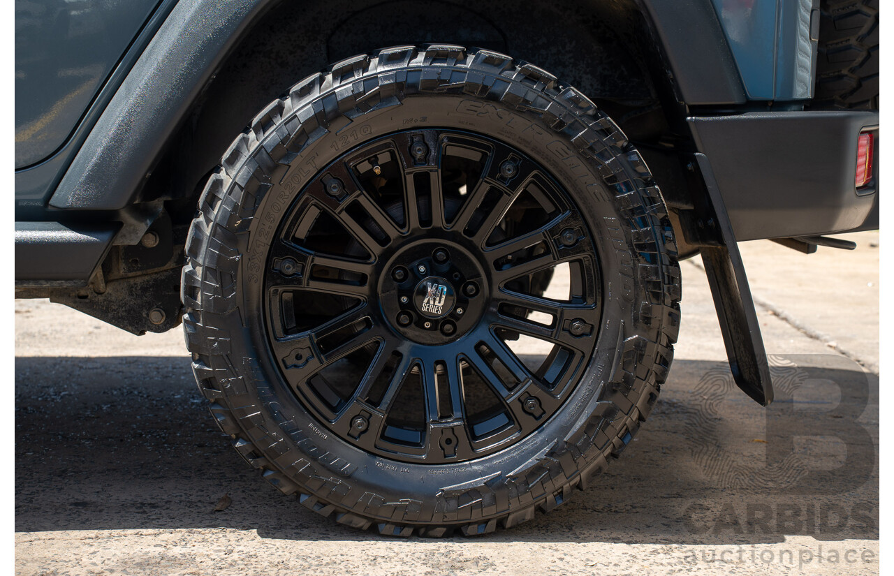 4/2014 Jeep Wrangler Unlimited Sport (4x4) JK MY13 4d Hardtop Anvil Grey V6 3.6L