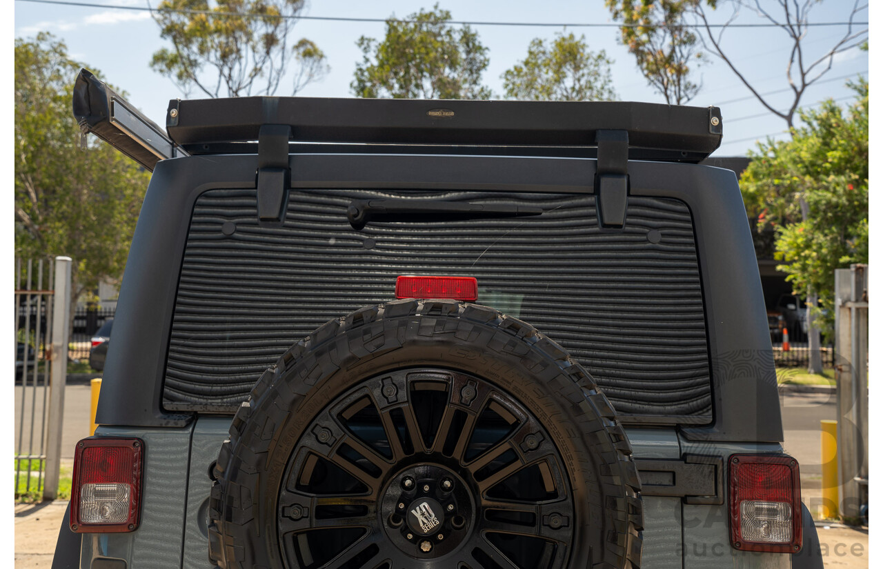4/2014 Jeep Wrangler Unlimited Sport (4x4) JK MY13 4d Hardtop Anvil Grey V6 3.6L