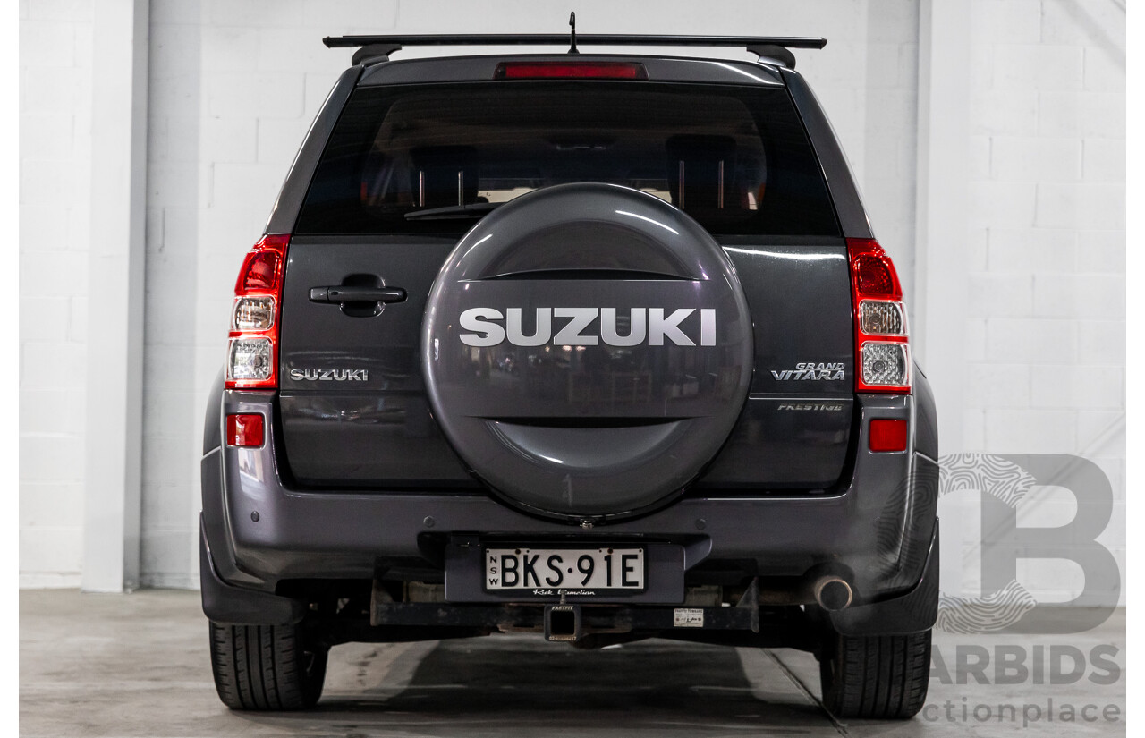 5/2009 Suzuki Grand Vitara Prestige (4x4) JT MY08 Upgrade 4d Wagon Quasar Grey Metallic V6 3.2L