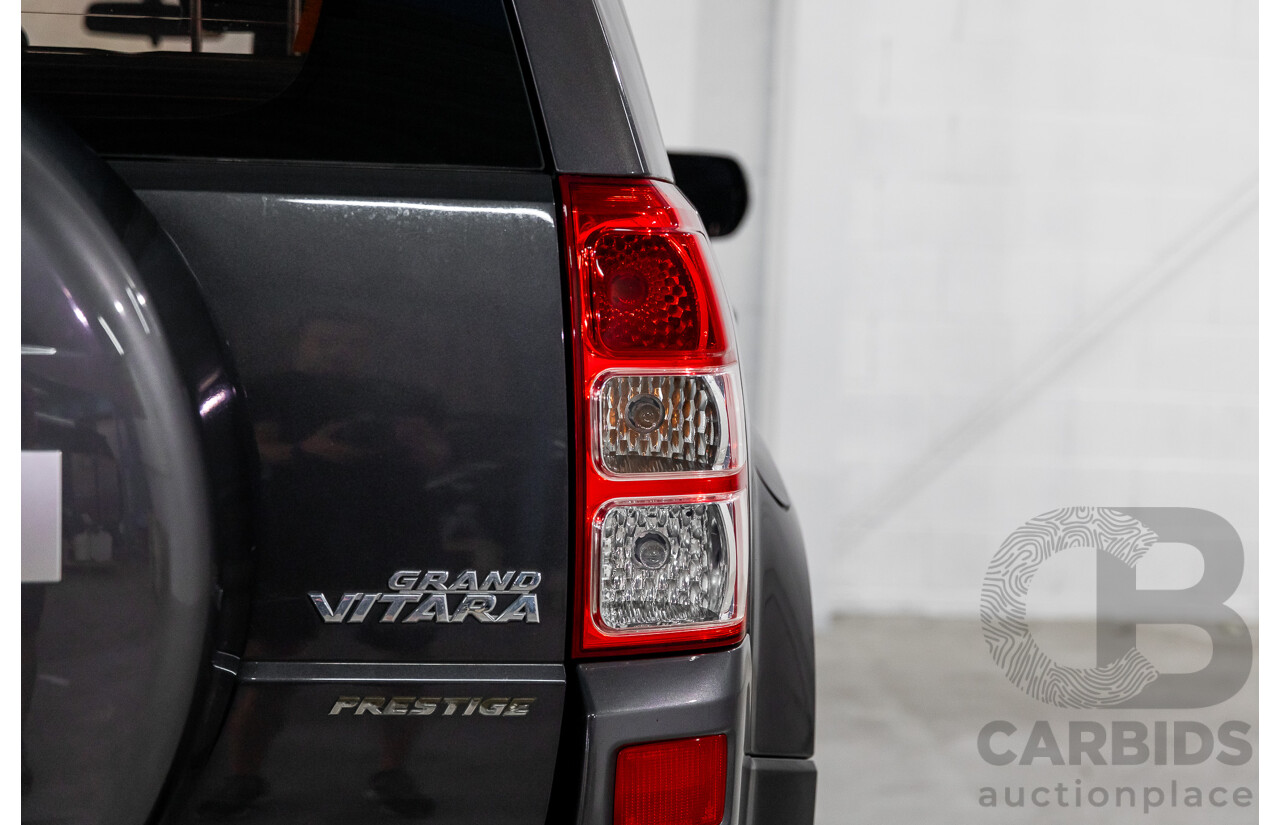 5/2009 Suzuki Grand Vitara Prestige (4x4) JT MY08 Upgrade 4d Wagon Quasar Grey Metallic V6 3.2L