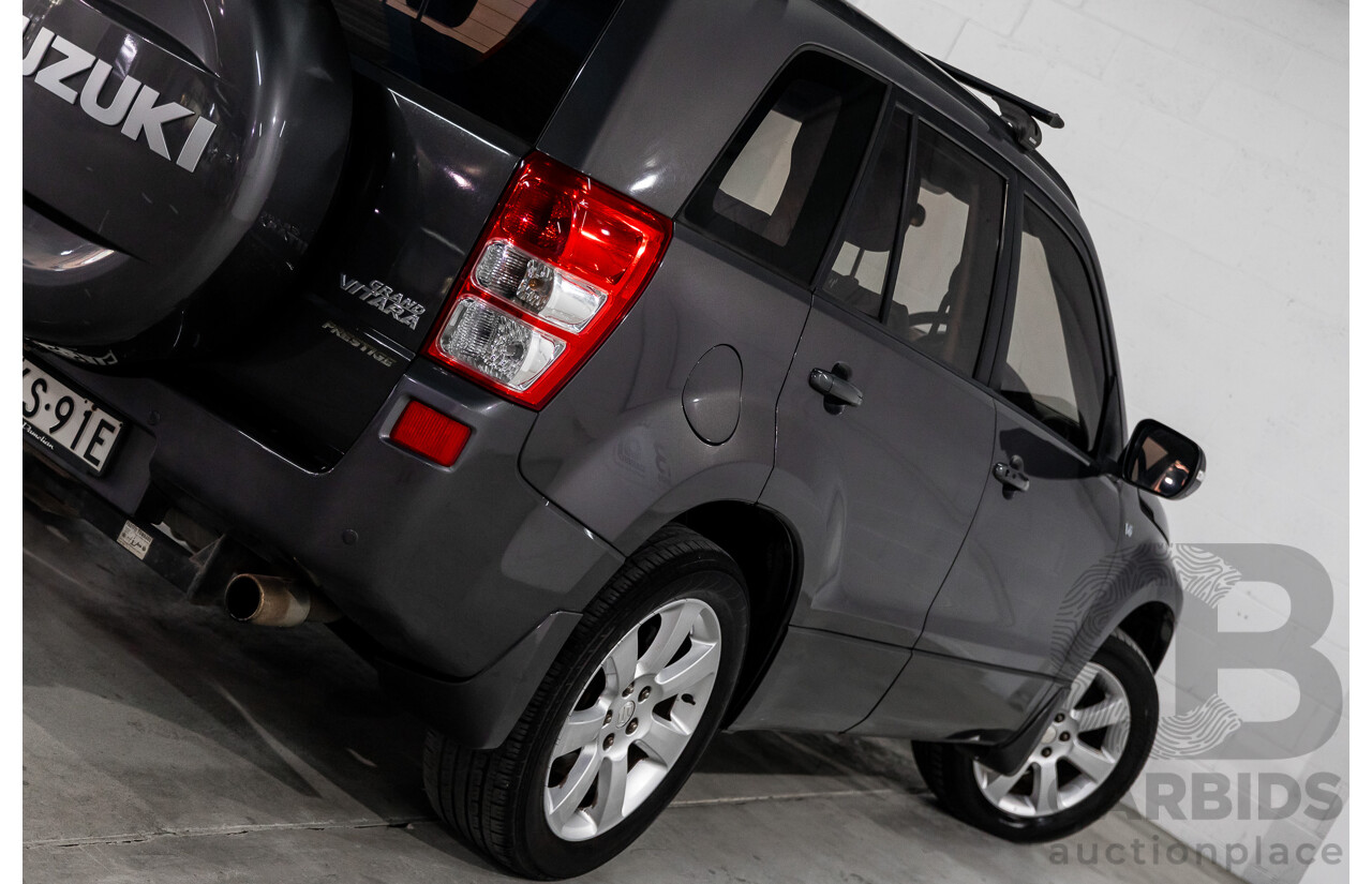 5/2009 Suzuki Grand Vitara Prestige (4x4) JT MY08 Upgrade 4d Wagon Quasar Grey Metallic V6 3.2L