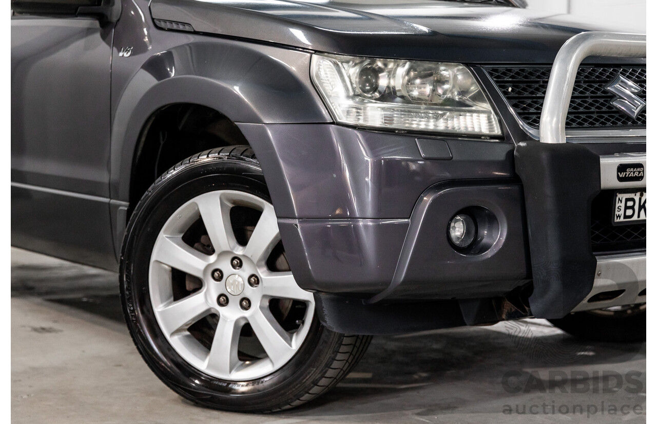 5/2009 Suzuki Grand Vitara Prestige (4x4) JT MY08 Upgrade 4d Wagon Quasar Grey Metallic V6 3.2L