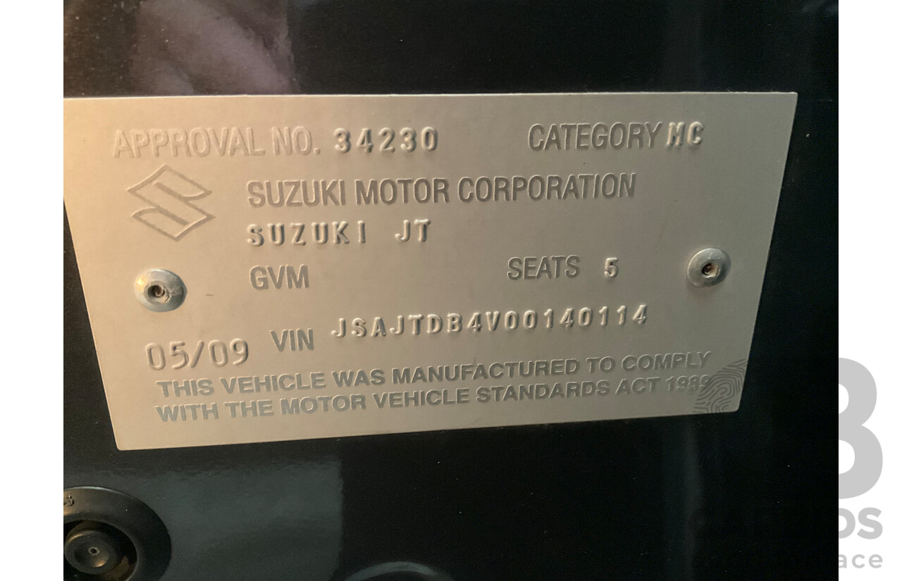 5/2009 Suzuki Grand Vitara Prestige (4x4) JT MY08 Upgrade 4d Wagon Quasar Grey Metallic V6 3.2L