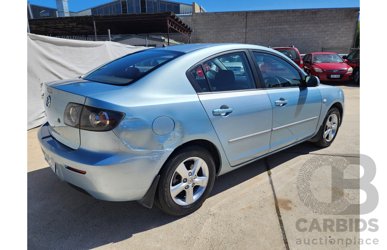 6/2006 Mazda Mazda3 MAXX BK 4d Sedan Blue 2.0L