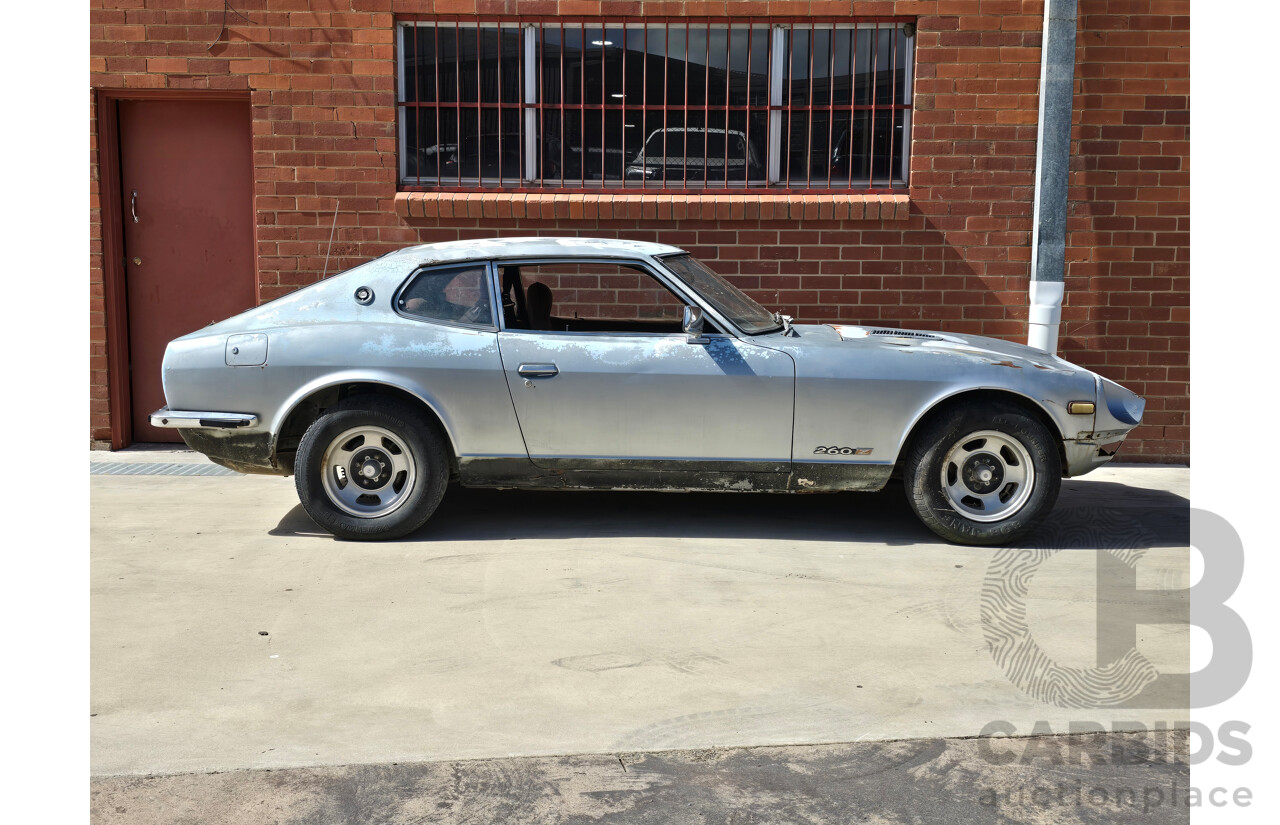 1/1977 Datsun 260z 2+2 Sports 2d Coupe Silver 2.6L