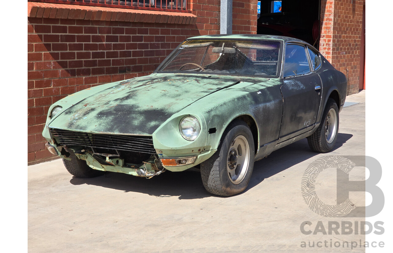 3/1973 Datsun 240z Sports HS30 2d Coupe Green 2.4L