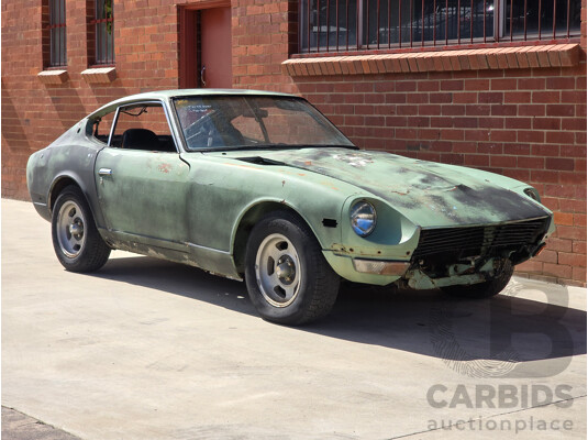 3/1973 Datsun 240z Sports HS30 2d Coupe Green 2.4L