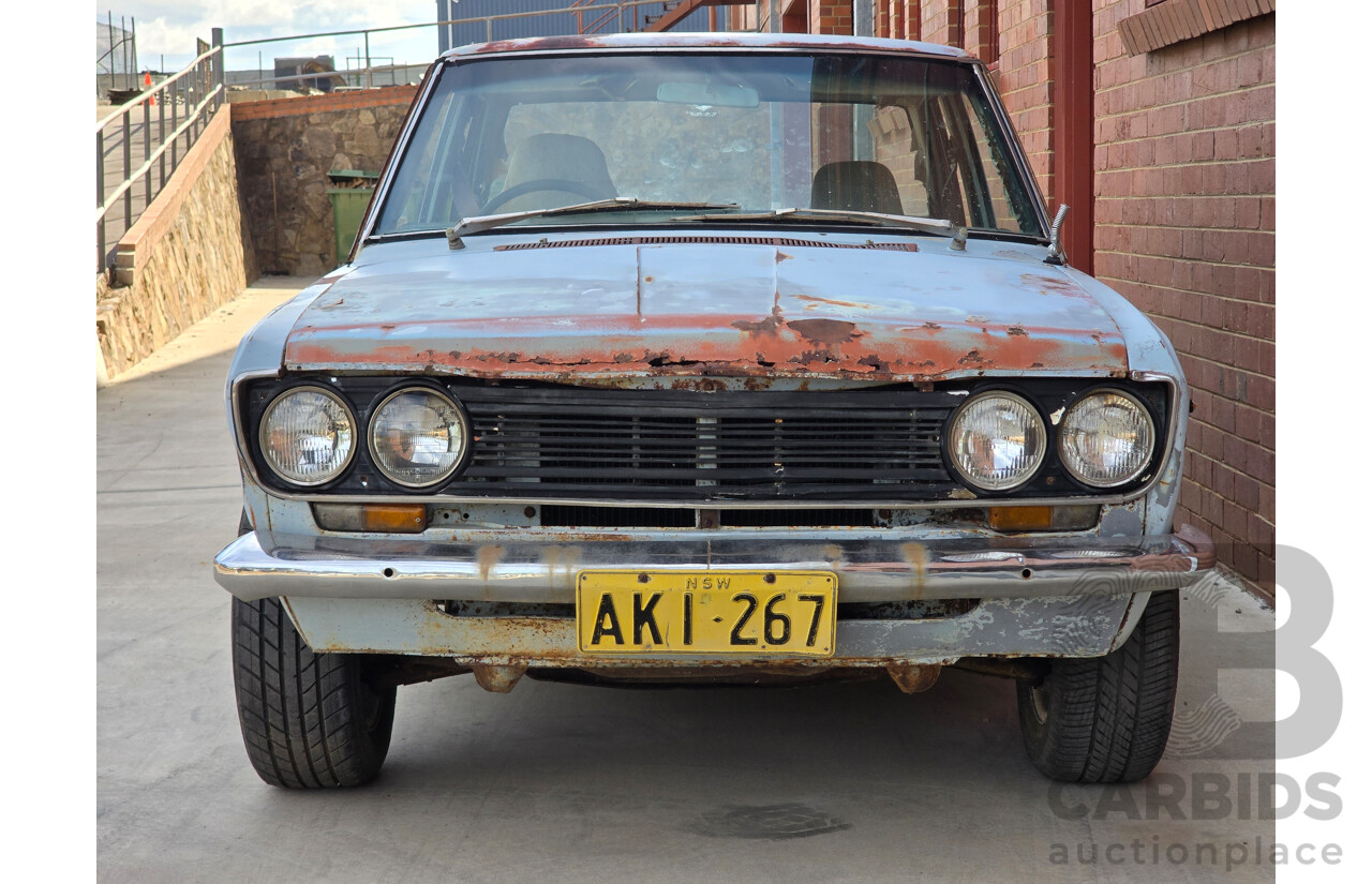 1/1968 Datsun 1600 Deluxe 4d Sedan Diamond Blue 1.6L