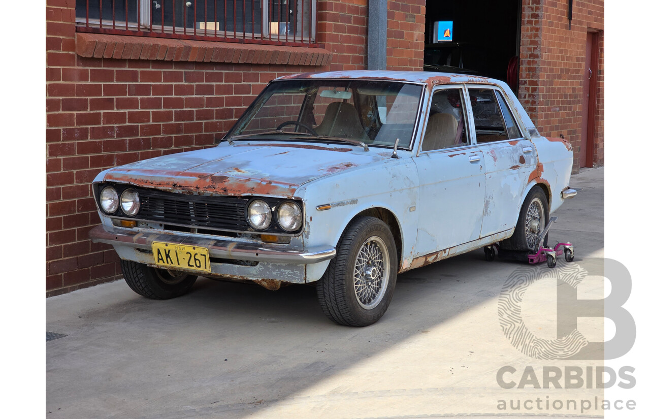 1/1968 Datsun 1600 Deluxe 4d Sedan Diamond Blue 1.6L