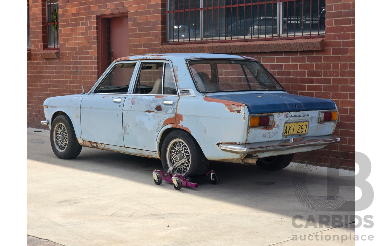 1/1968 Datsun 1600 Deluxe 4d Sedan Diamond Blue 1.6L