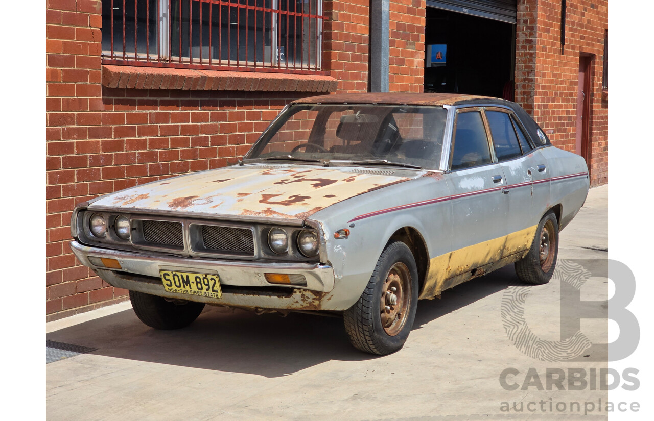 8/1976 Datsun 240k GL HGC110 4d Sedan Black / Silver Metallic 2.4L