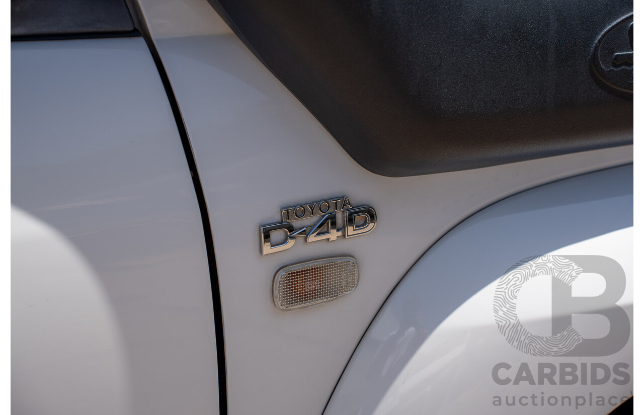 2/2007 Toyota Landcruiser Prado GXL (4x4) KDJ120R 07 Upgrade 4d Wagon Crystal Pearl Turbo Diesel 3.0L - 7 Seater