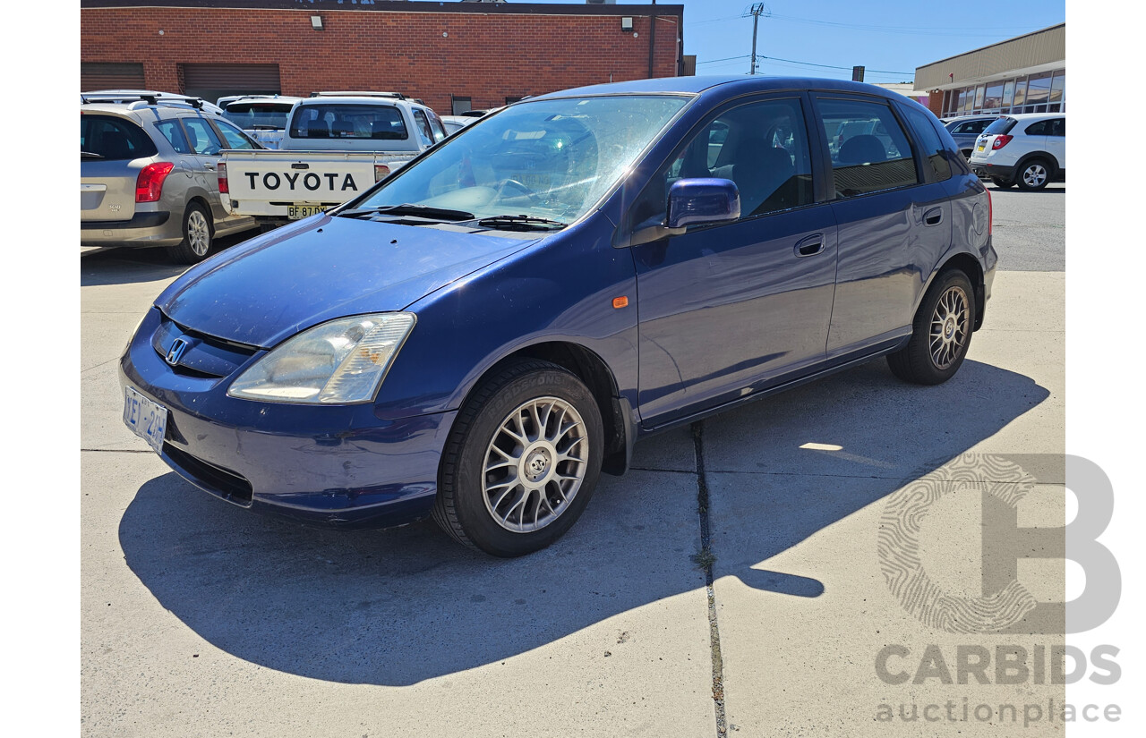 11/2000 Honda Civic Vi 7TH GEN 5d Hatchback Blue 1.7L