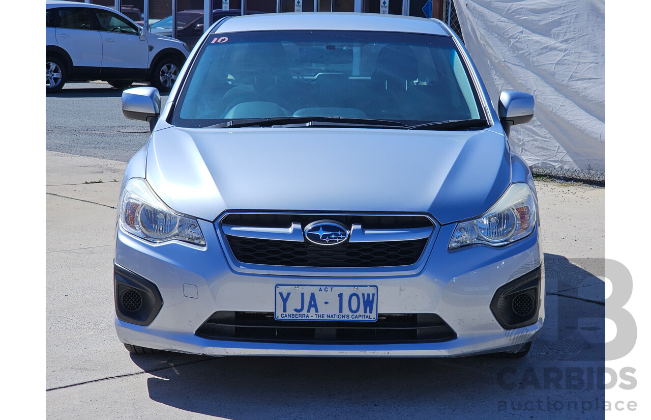 7/2012 Subaru Impreza 2.0i (AWD) MY12 5d Hatchback Silver 2.0L