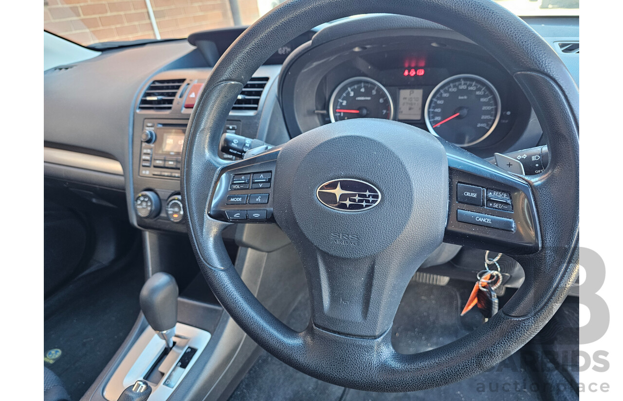 7/2012 Subaru Impreza 2.0i (AWD) MY12 5d Hatchback Silver 2.0L