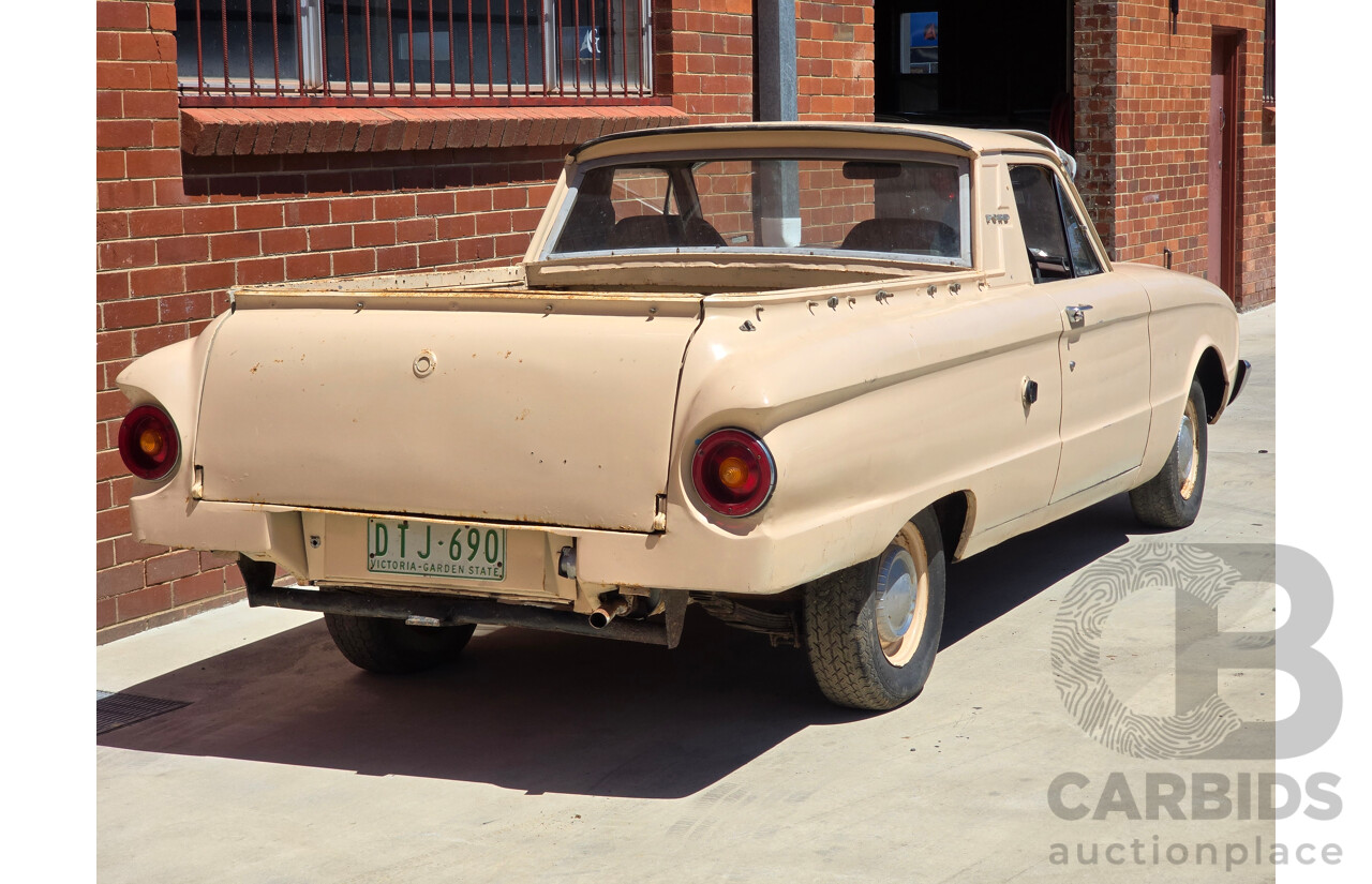 1/1961 Ford XK Falcon Utility Sunlit Beige 2.4L