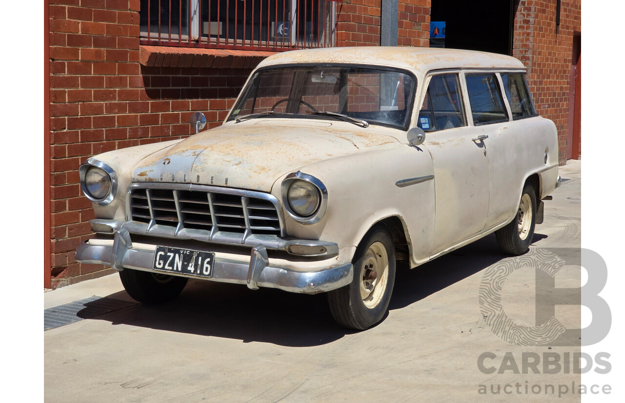 1/1959 Holden FC Panelvan 4d Wagon Adobe Beige 2.2L