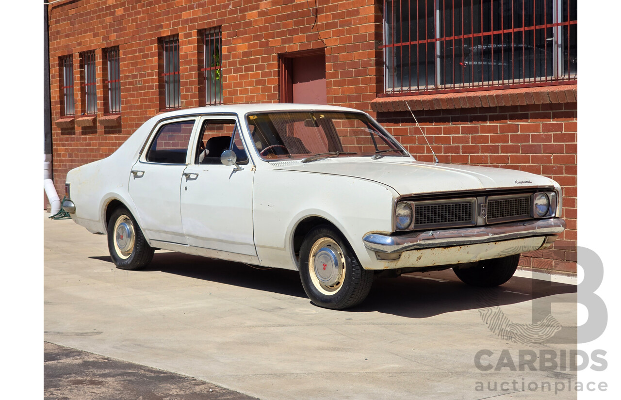 3/1971 Holden HG Kingswood 4d Sedan Kashmir White 3.0L