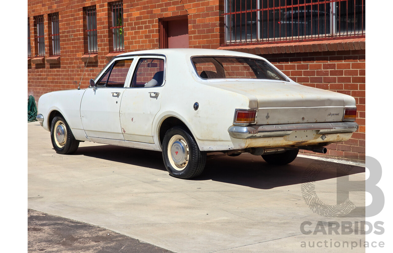 3/1971 Holden HG Kingswood 4d Sedan Kashmir White 3.0L