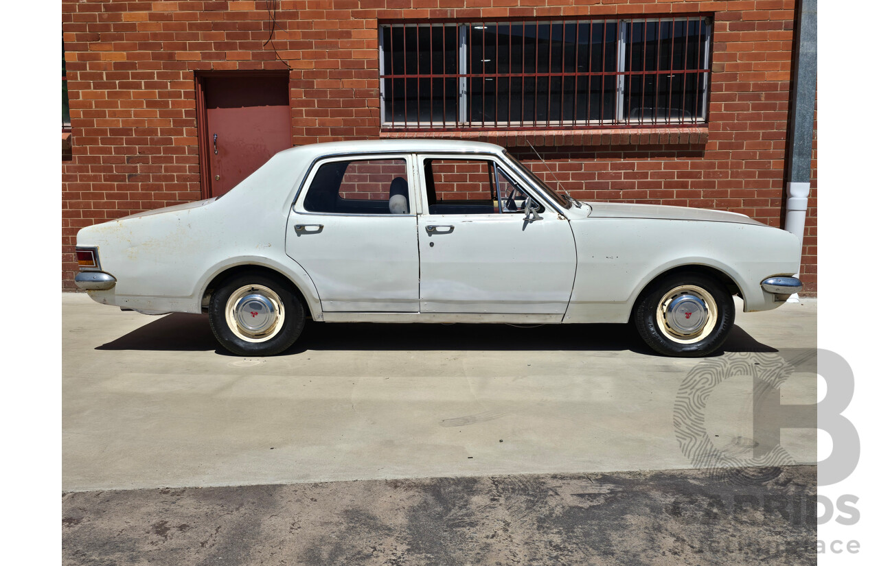 3/1971 Holden HG Kingswood 4d Sedan Kashmir White 3.0L