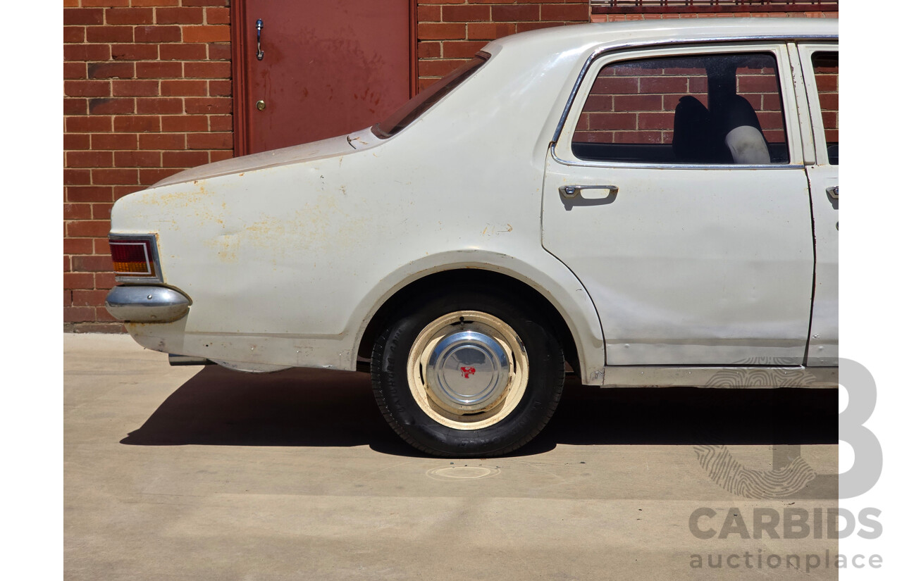 3/1971 Holden HG Kingswood 4d Sedan Kashmir White 3.0L