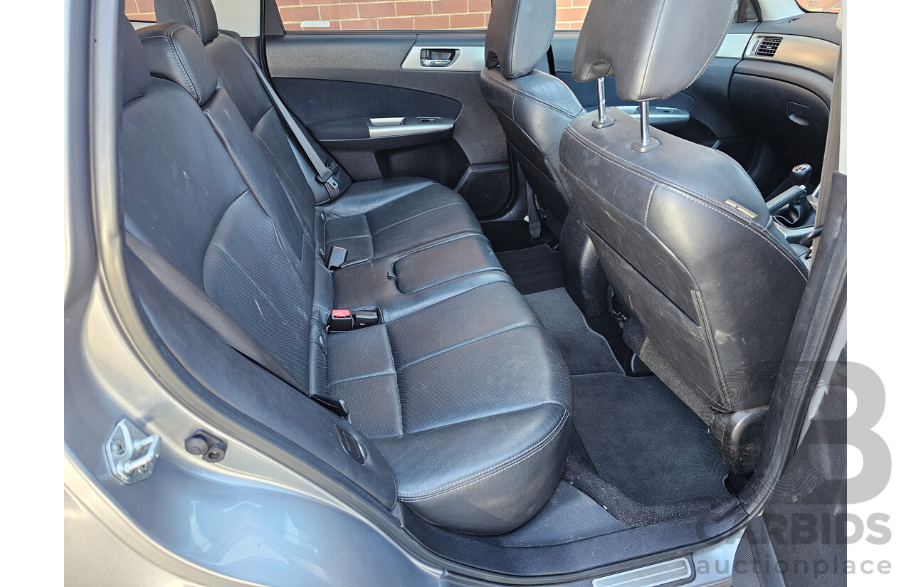 6/2008 Subaru Forester XT Luxury (AWD) MY08 4d Wagon Silver Turbo 2.5L